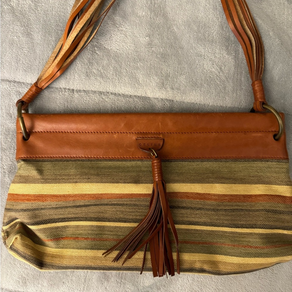 Celine Leather Clutch